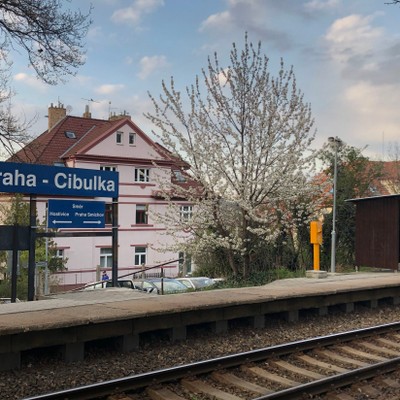 Train station Prague - Cibulka