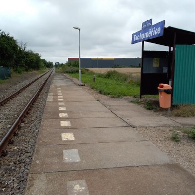 Train station Tuchoměřice