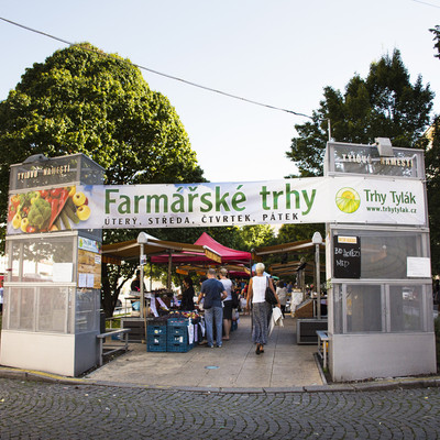 Farmer's markets on Tyl Square